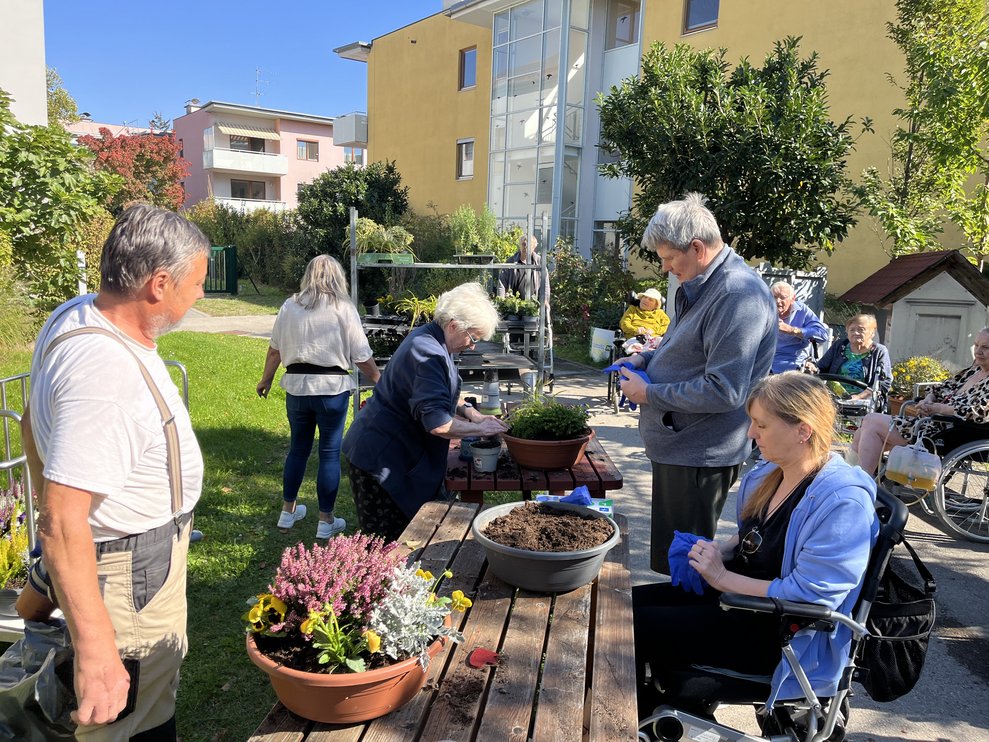 Garten im PBZ